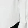 Chemise en coton blanc
