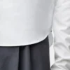 Chemise en coton blanc