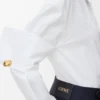 Chemise en coton blanc