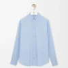 Chemise en coton bleu clair Chemise en coton bleu clair