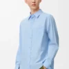 Chemise en coton bleu clair Chemise en coton bleu clair