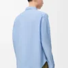 Chemise en coton bleu clair Chemise en coton bleu clair