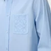 Chemise en coton bleu clair Chemise en coton bleu clair