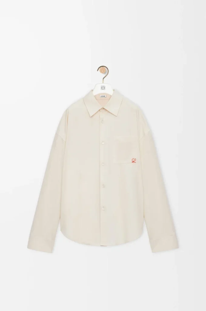 Chemise en coton écru Chemise en coton écru