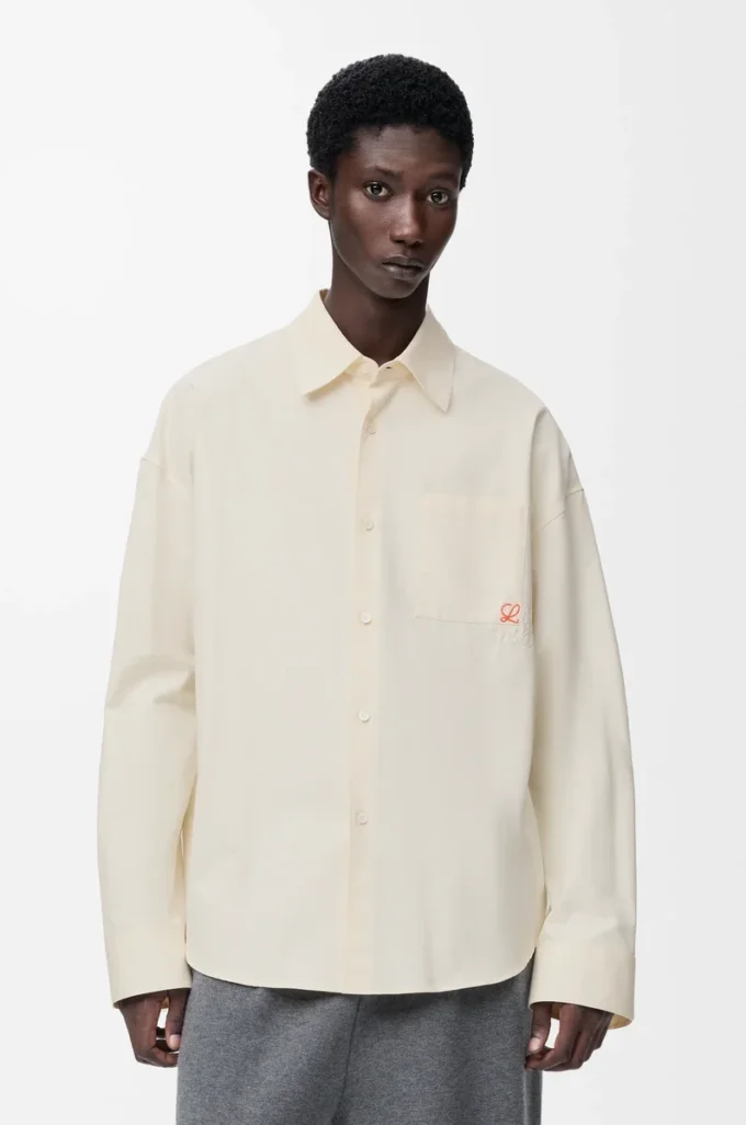 Chemise en coton écru Chemise en coton écru