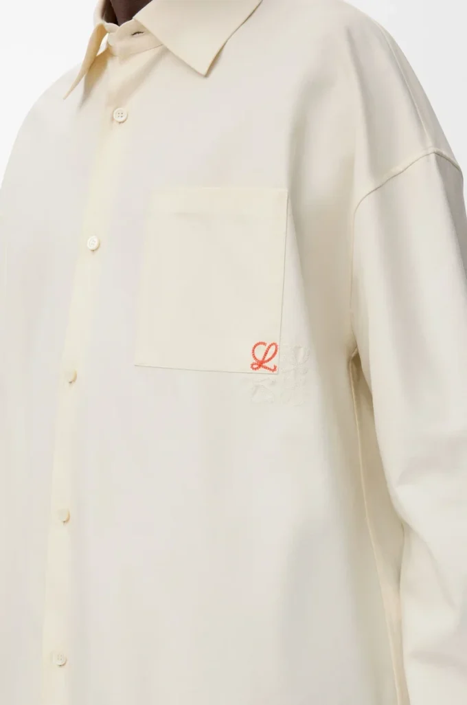 Chemise en coton écru Chemise en coton écru