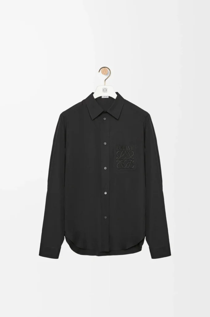 Chemise en coton noir Chemise en coton noir