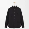 Chemise en coton noir