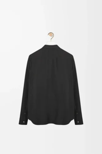 Chemise en coton noir