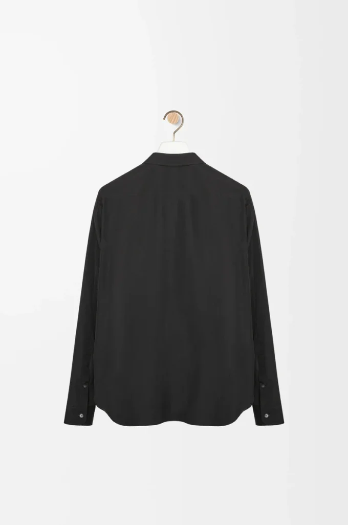 Chemise en coton noir Chemise en coton noir