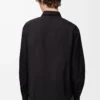 Chemise en coton noir