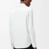 Chemise en viscose stretch blanc