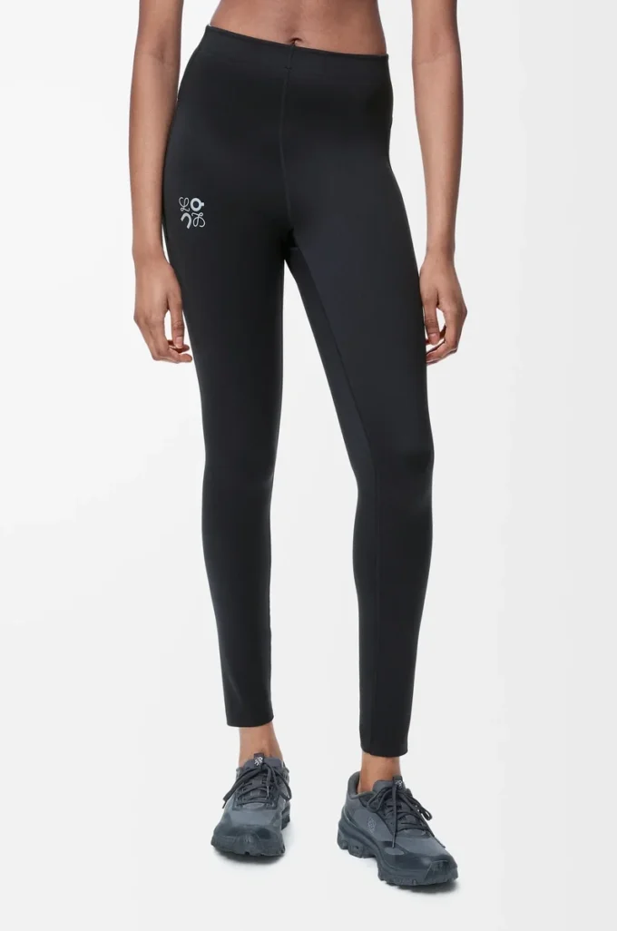 Collant actif en jersey technique noir