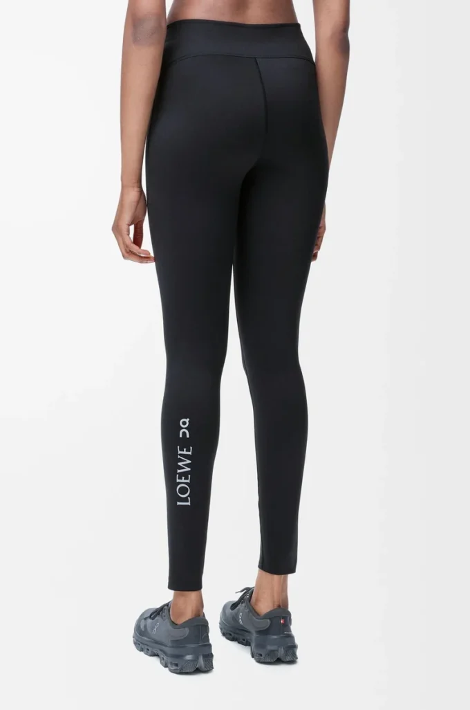 Collant actif en jersey technique noir