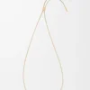 Collier Flor en argent sterling et cristaux Blanc/Or