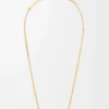 Collier Pebble Cube en argent sterling Or
