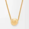 Collier Pebble en argent sterling Or
