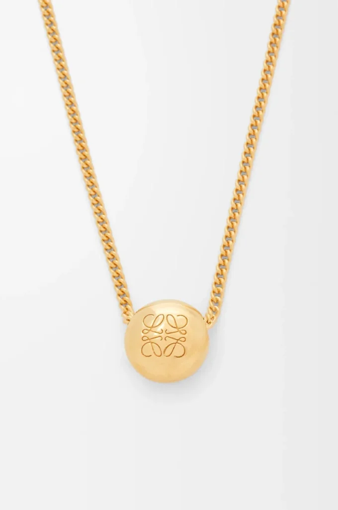 Collier Pebble en argent sterling Or