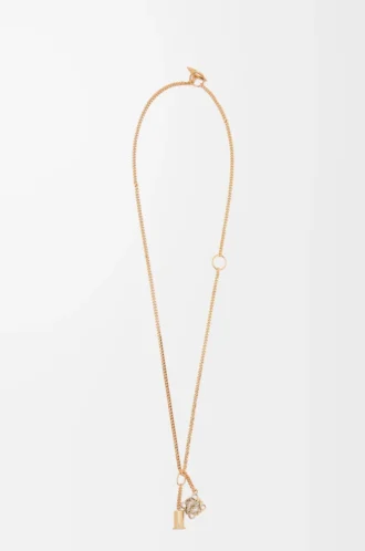 Collier personnalisable en métal doré
