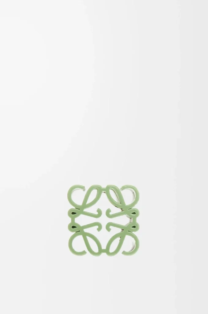 Cube anagramme en laiton Jade