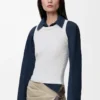 Débardeur Anagramme en viscose stretch Blanc Débardeur Anagramme en viscose stretch Blanc