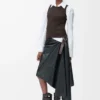 Débardeur Anagramme en viscose stretch marron Débardeur Anagramme en viscose stretch marron