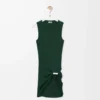 Débardeur en coton vert foncé