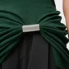 Débardeur en coton vert foncé
