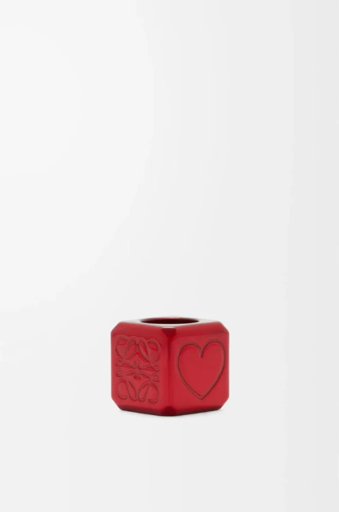 Dés cubes anagrammes rouges