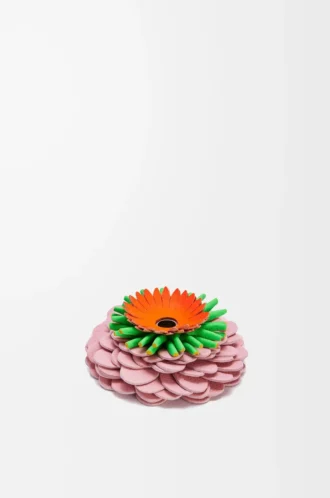 Dés fleur en cuir de veau classique Light Candy