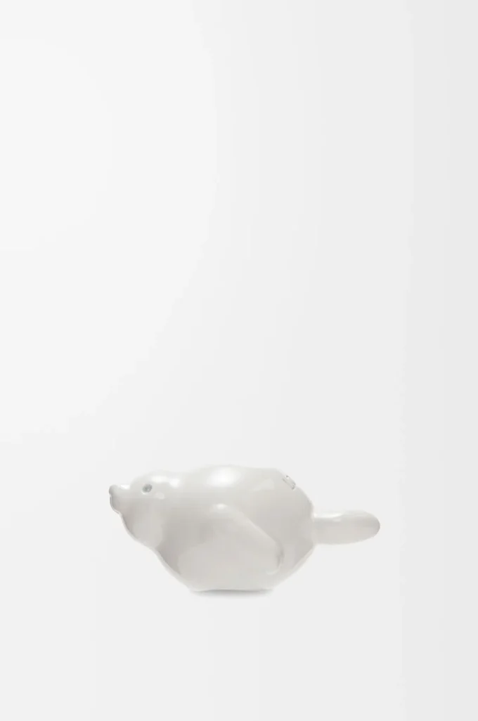 Dés phoque en laiton blanc doux