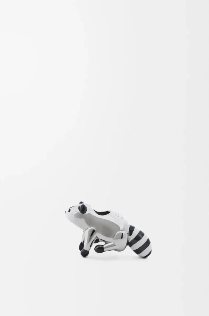 Dés Raccoon argentés