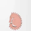 Dés Seahorse en cuir de veau classique Blossom/Tan