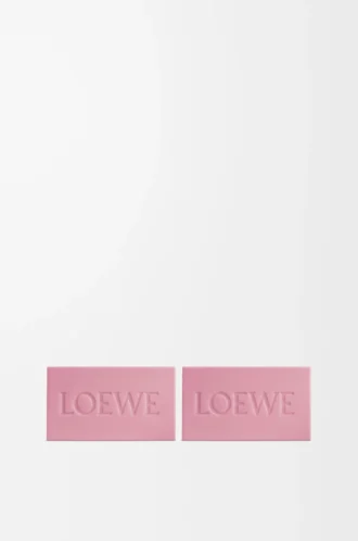 Duo de savons au lierre Rose pâle