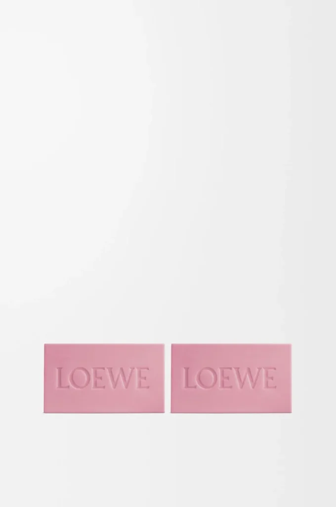 Duo de savons au lierre Rose pâle