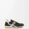 Flow Runner 2.0 en nylon et daim Noir/Blanc/Kaki