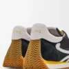 Flow Runner 2.0 en nylon et daim Noir/Blanc/Kaki