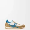 Flow Runner 2.0 en nylon et daim Sand/Blue/White