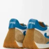 Flow Runner 2.0 en nylon et daim Sand/Blue/White