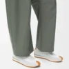Flow Runner en nylon et daim Blanc