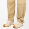 Flow Runner en nylon et daim Light Powder