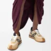 Flow Runner en nylon et daim Or/Noir