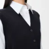 Gilet en laine Noir Gilet en laine Noir