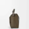 Grand sac Puzzle en cuir de veau grainé souple Tundra