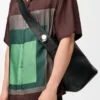 Grand sac seau Pebble en cuir de veau grainé souple noir Grand sac seau Pebble en cuir de veau grainé souple noir