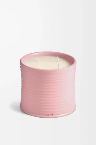 Grande bougie Ivy rose pâle