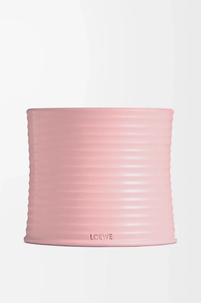 Grande bougie Ivy rose pâle