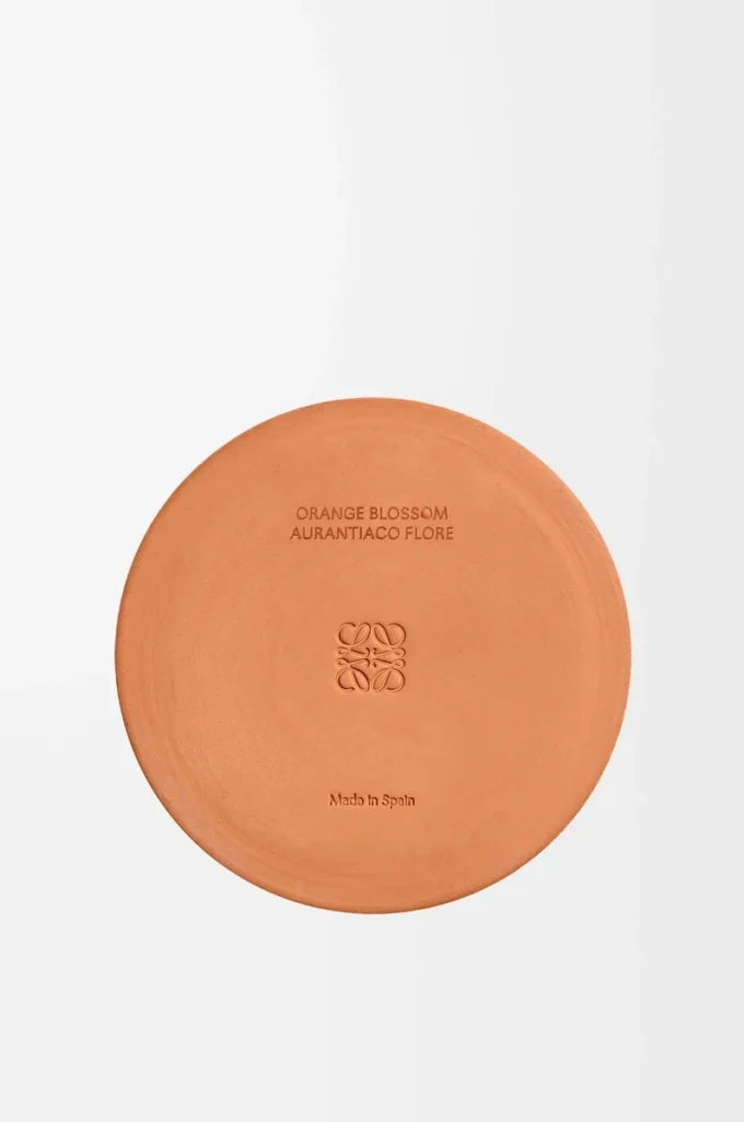 Grande bougie à la fleur d’oranger Mandarine vive Grande bougie à la fleur d’oranger Mandarine vive