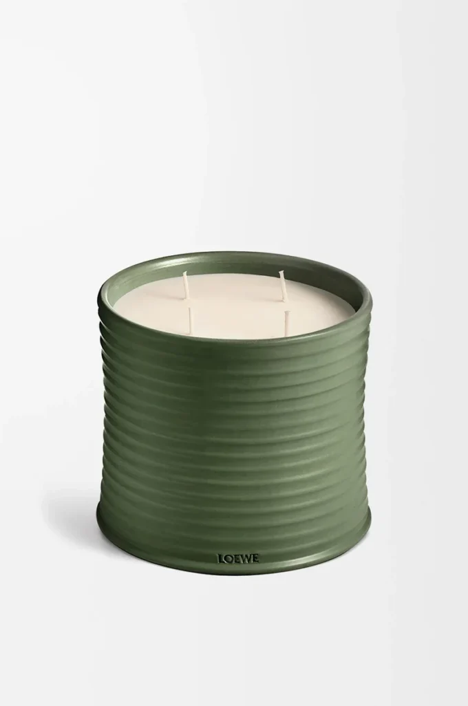 Grande bougie parfumée Scent of Marihuana Vert foncé
