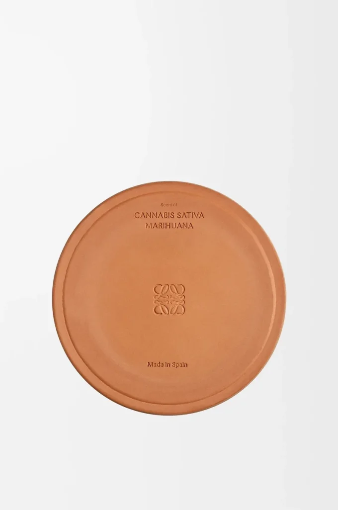 Grande bougie parfumée Scent of Marihuana Vert foncé